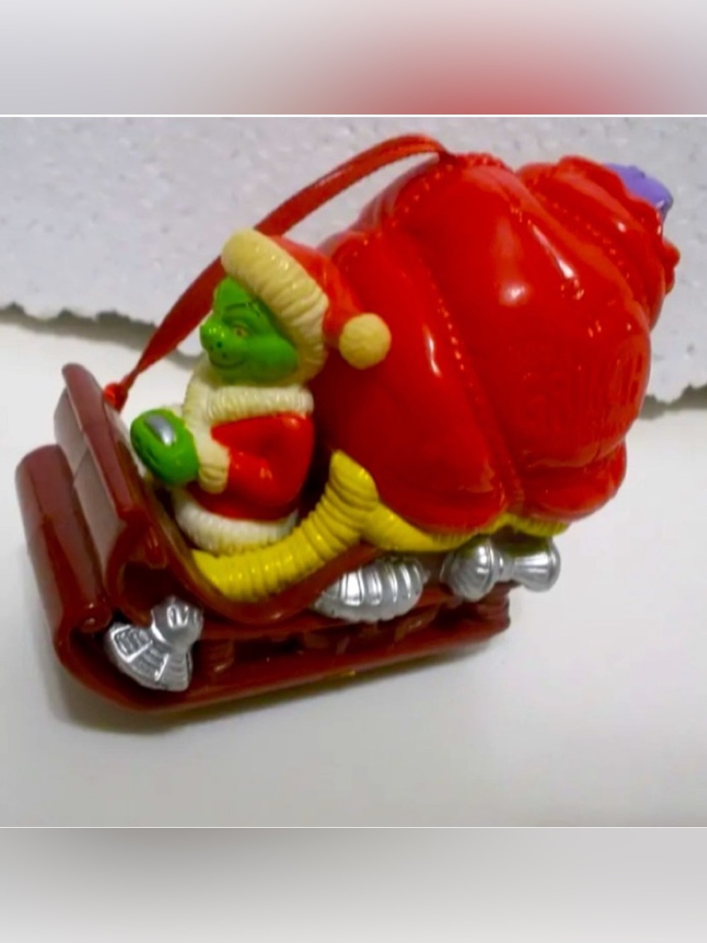 How the Grinch Stole Christmas Movie Ornament - Grinch's Sleigh & Toys